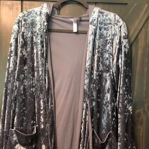 Crushed Velvet Robe